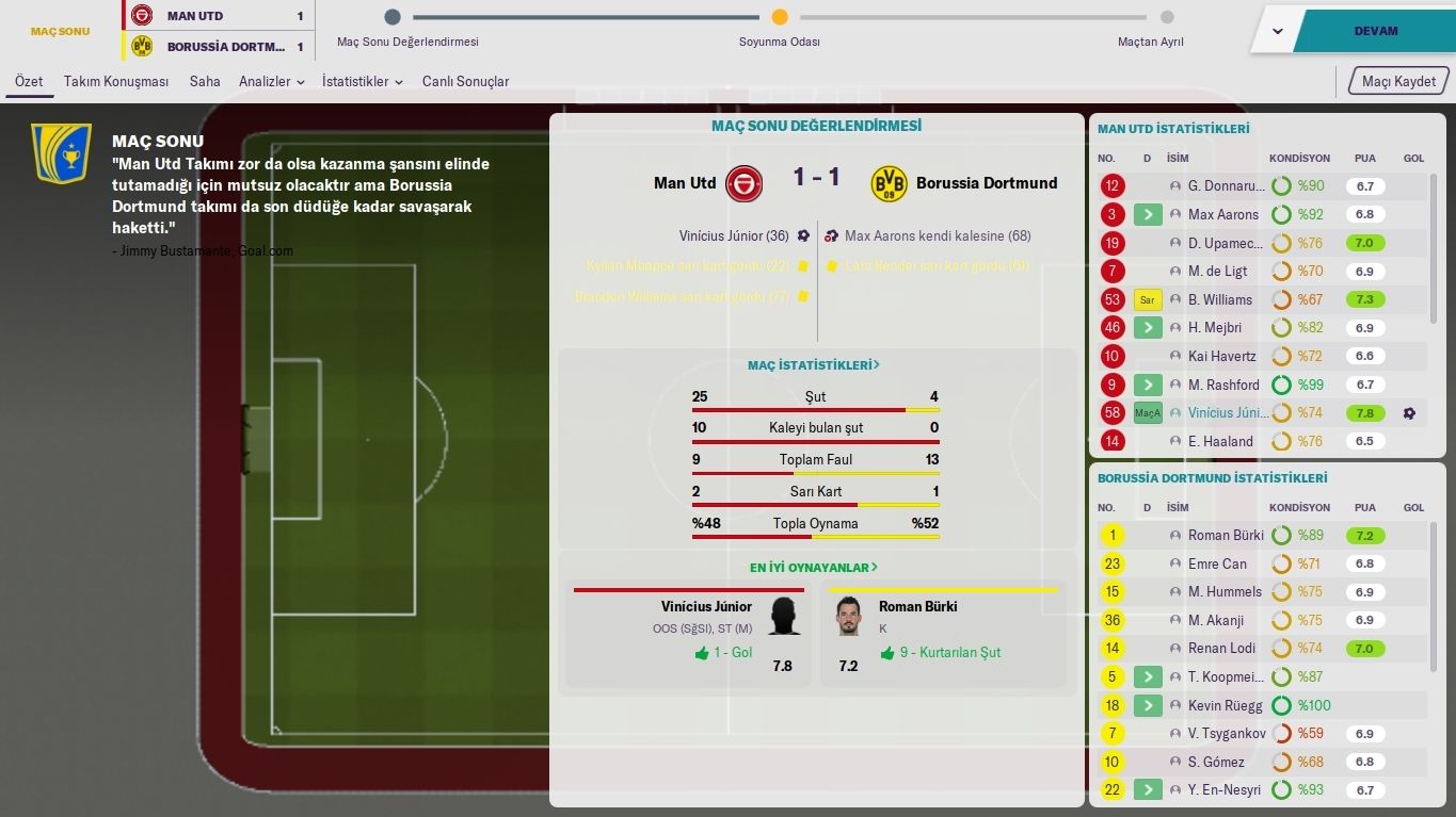 Manu 1-1 Dortmund (SL4)