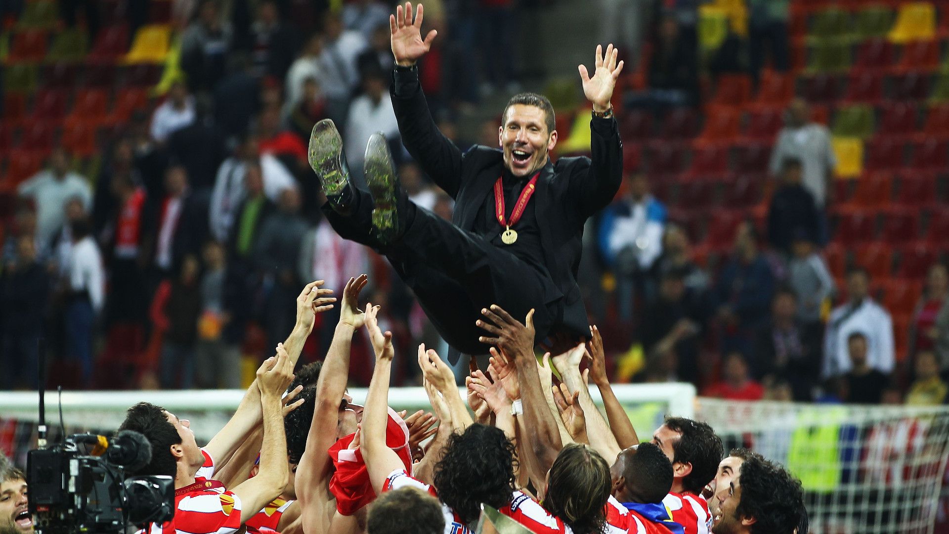 Diego Pablo Simeone Atletico Madrid Athletic Bilbao 2012