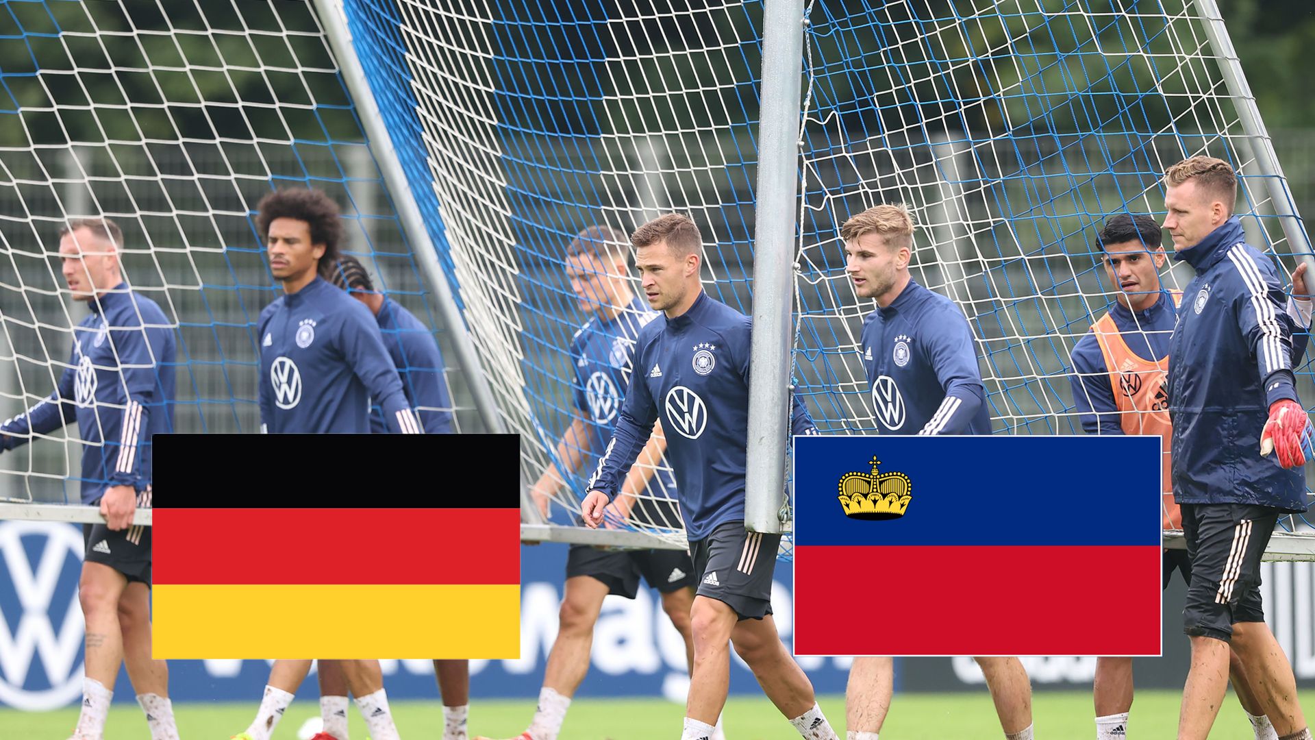 Training Deutschland Liechtenstein Germany WM-Qualifikation Qualifiers Fußball heute live tv live-stream gfx