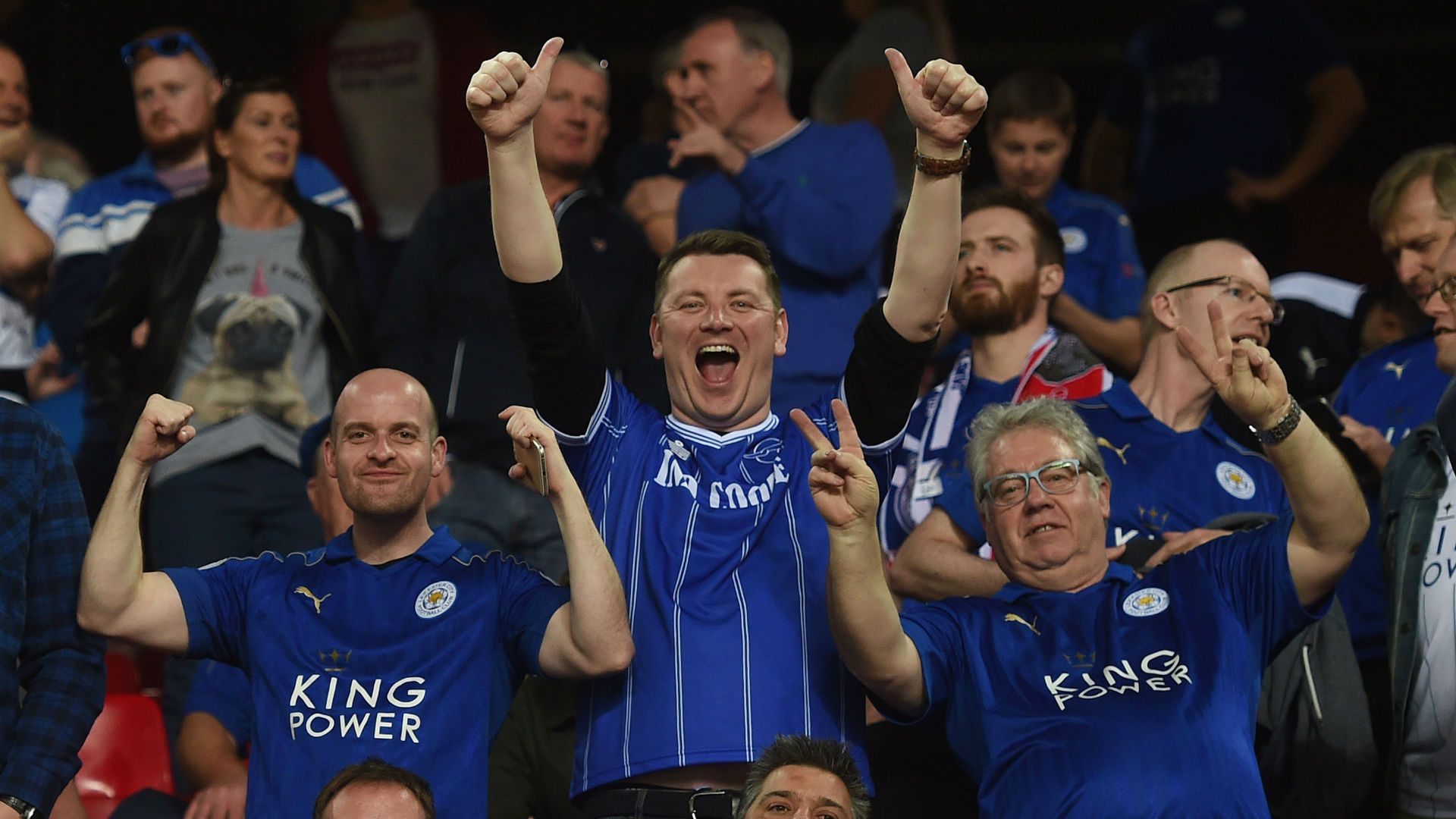 Leicester City fans