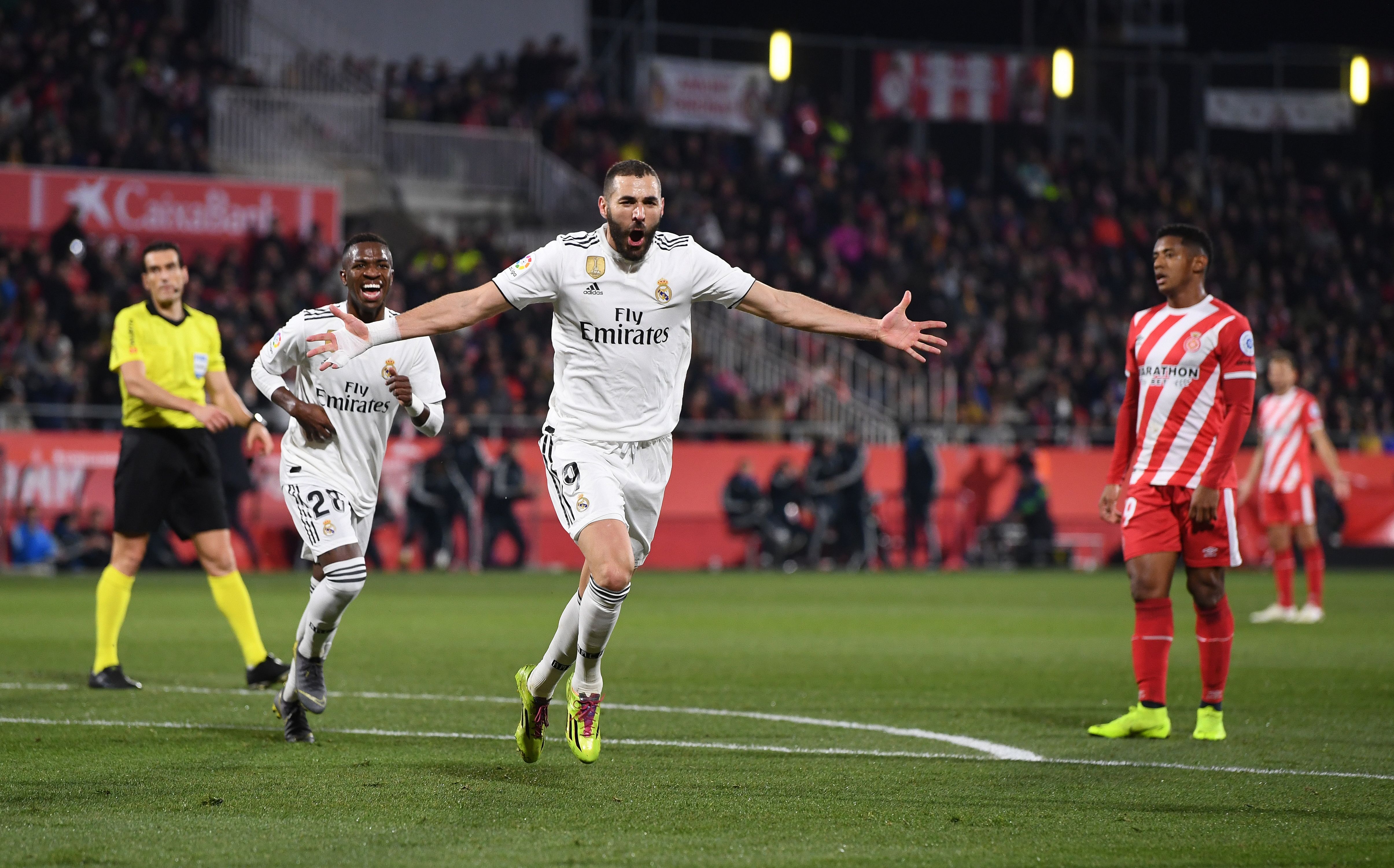 Benzema Girona Real Madrid Copa del Rey