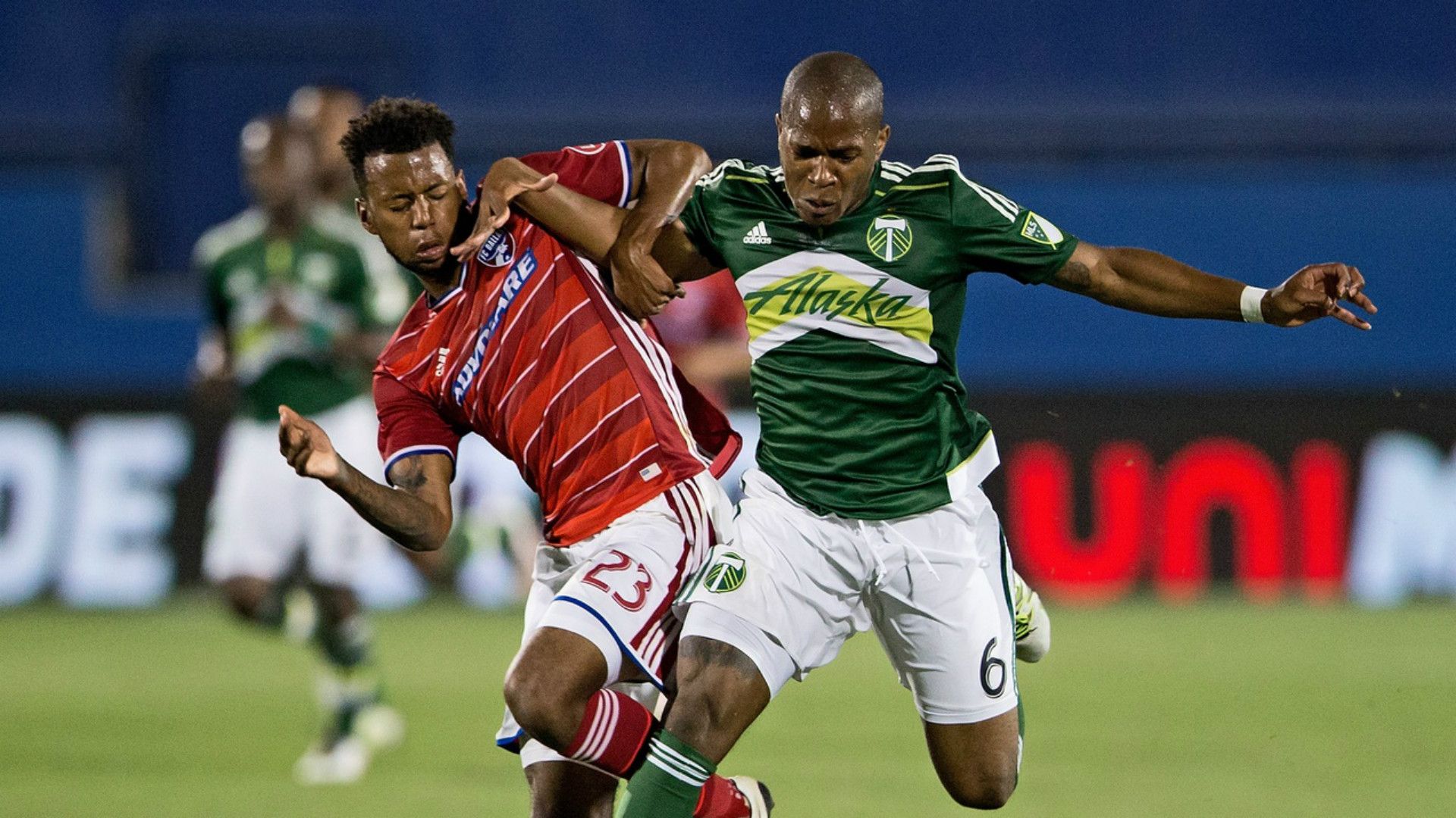Darlington Nagbe Kellyn Acosta MLS FC Dallas Portland 05112016