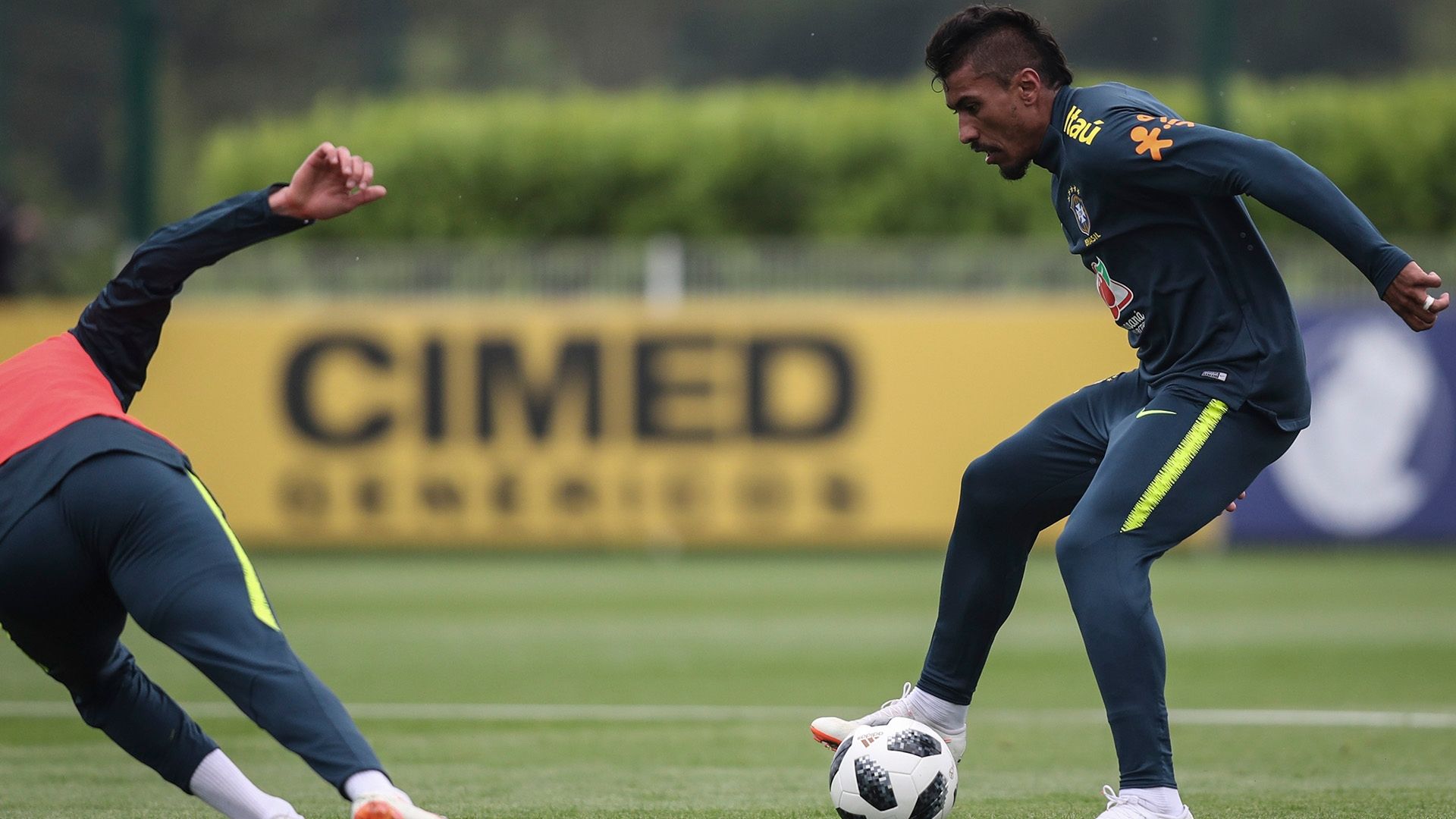Paulinho Brasil treino 29/05/2018