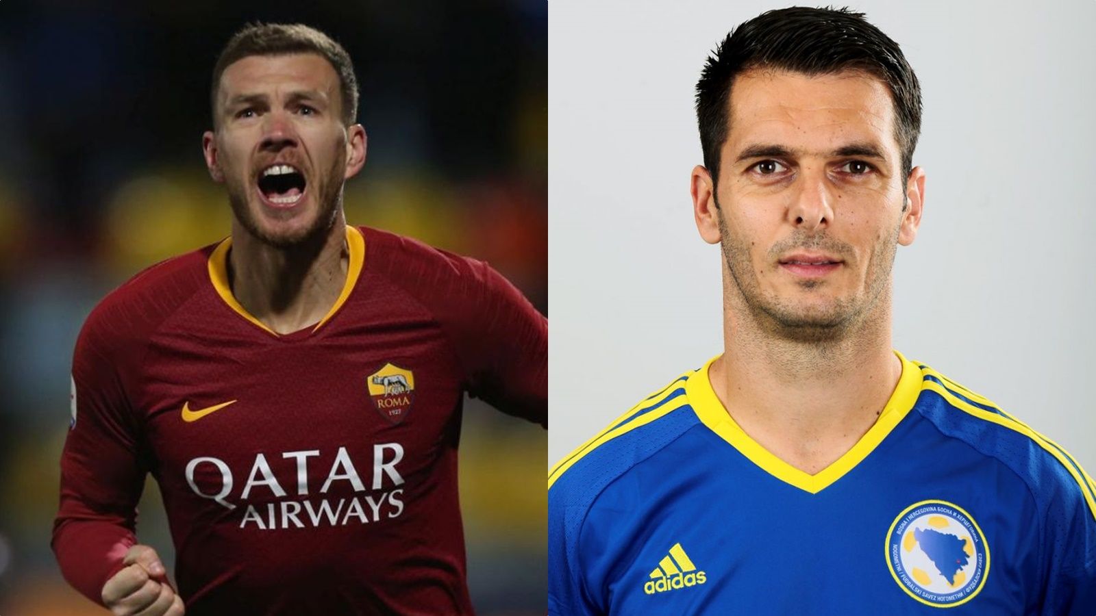 Edin Dzeko Emir Spahic