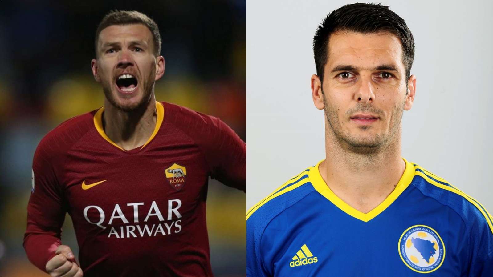 Edin Dzeko Emir Spahic