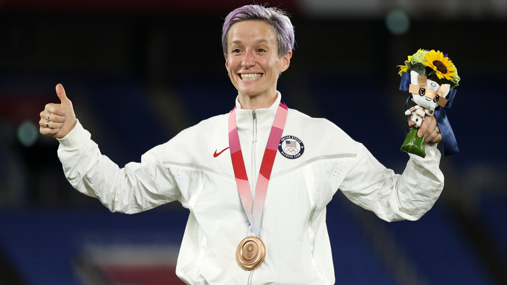 Megan Rapinoe Gold Medalist
