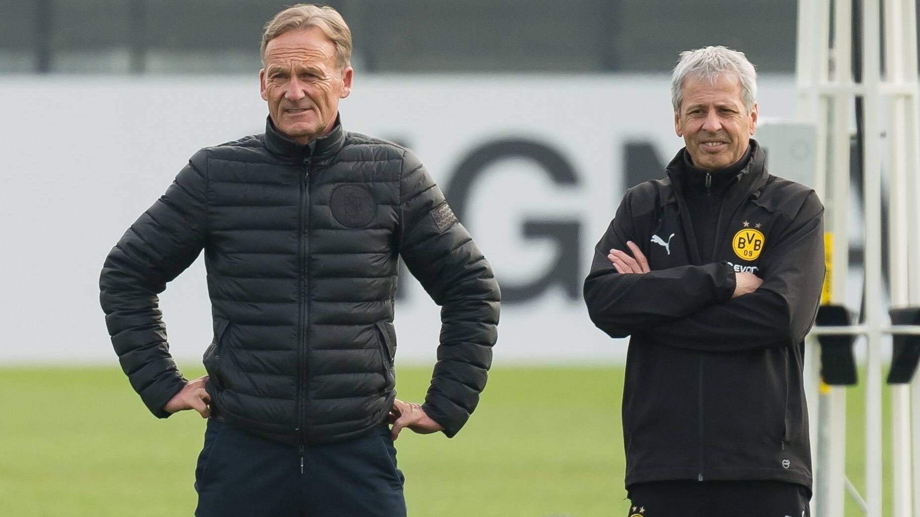 ONLY GERMANY Hans Joachim Watzke Lucien Favre Borussia Dortmund 2019