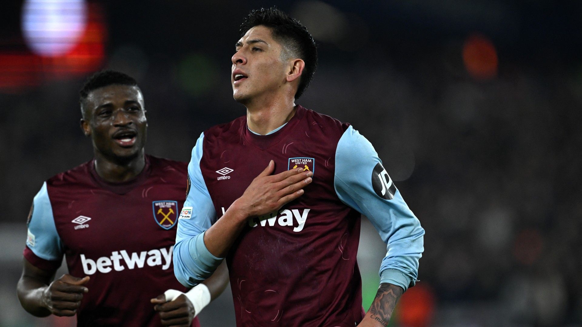 Edson Álvarez West Ham 2023-2024