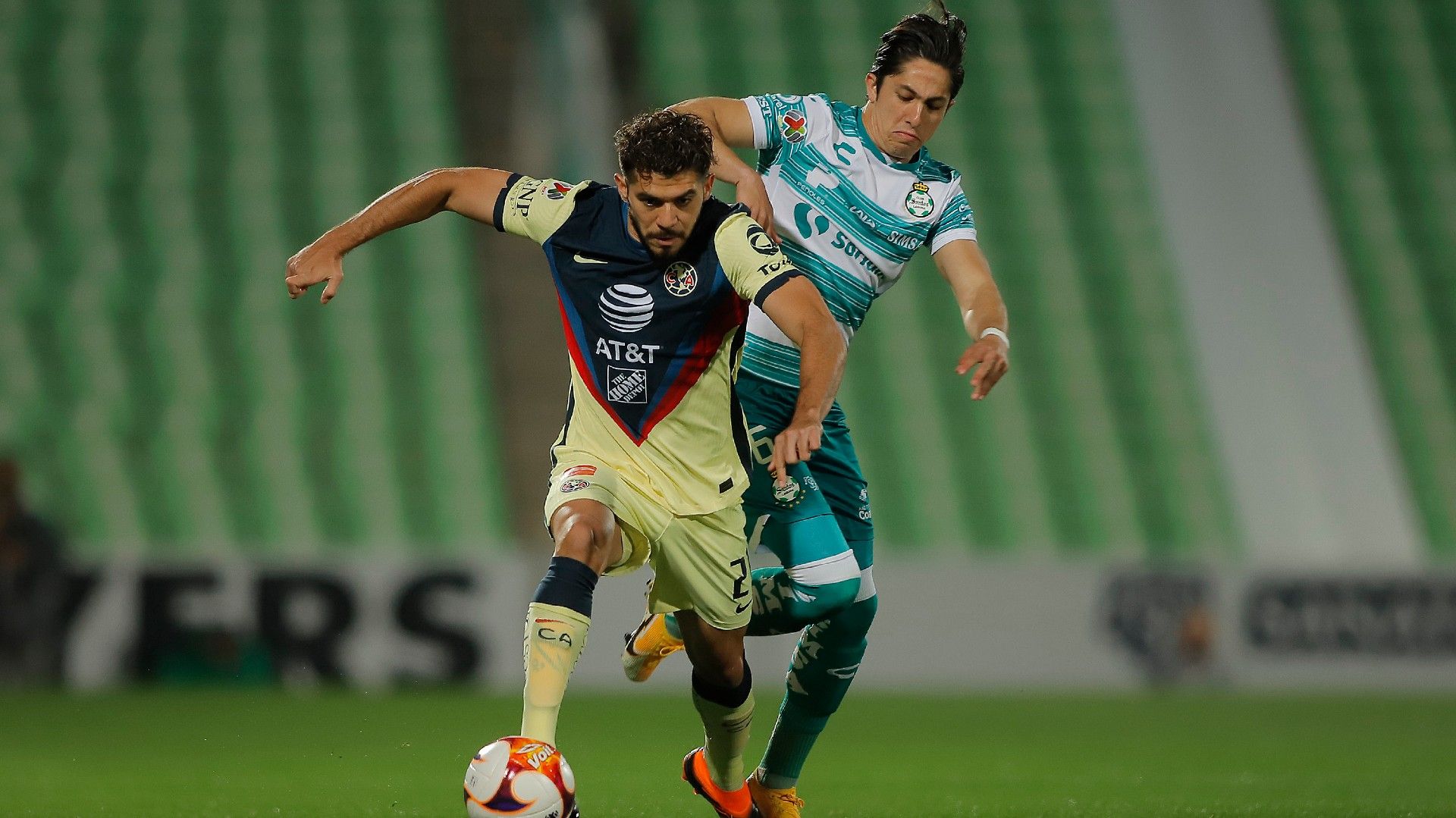 Santos América Alan Cervantes Henry Martin