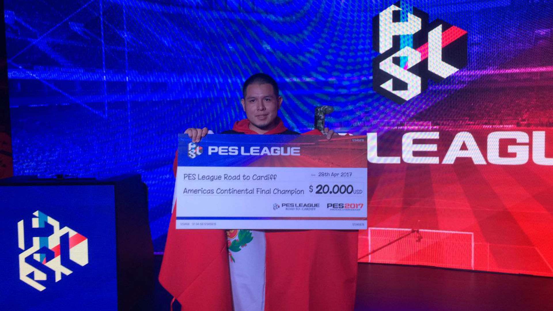 Luis Salazar Peru Campeon America PES League 28042017