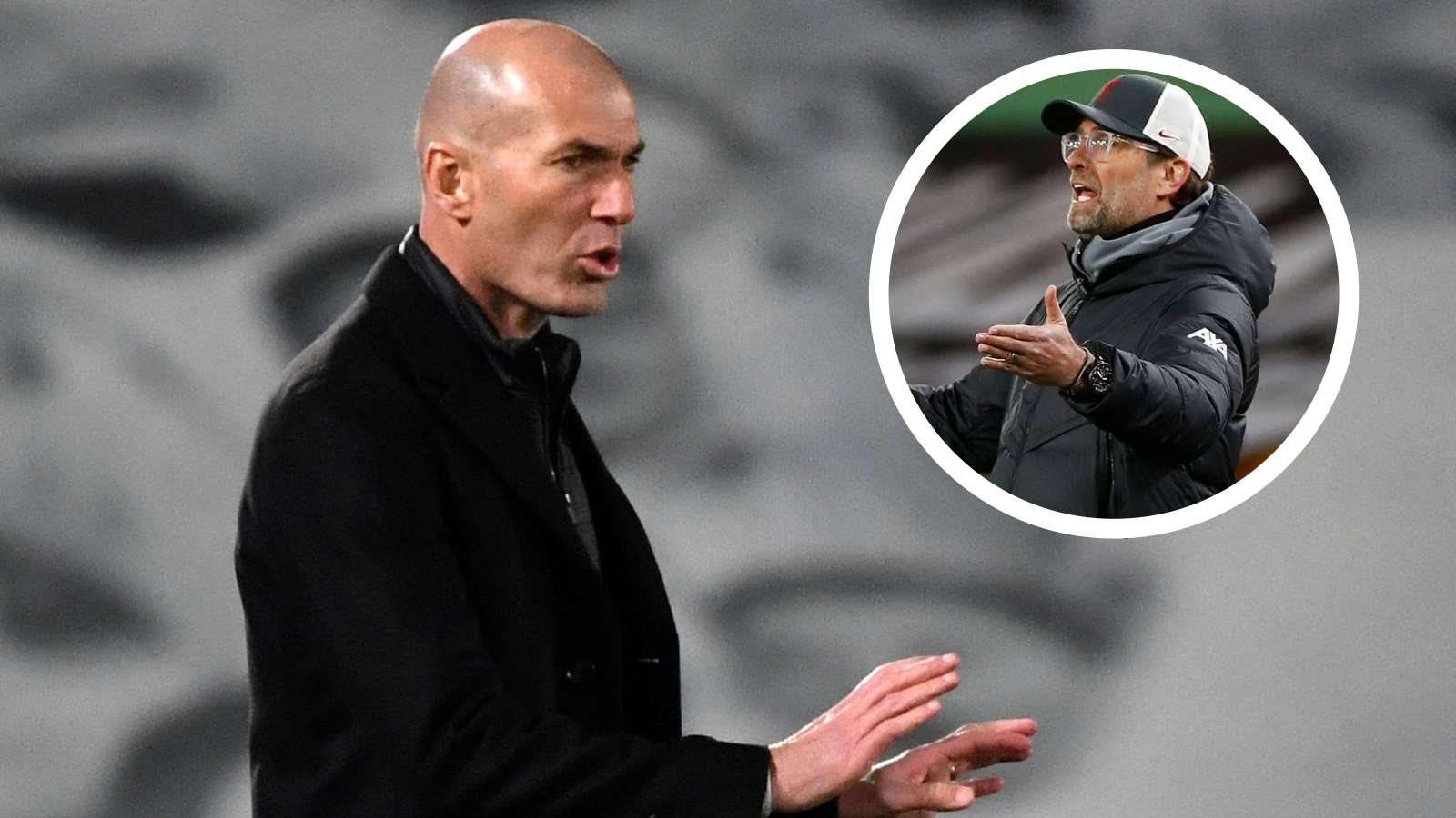Zinedine Zidane Jurgen Klopp