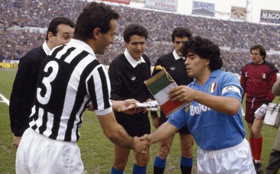 Antonio Cabrini - Diego Maradona / Juventus-Napoli 1988