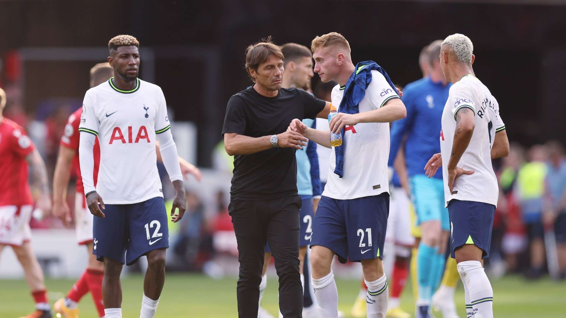 Dejan Kulusevski Antonio Conte Tottenham 2022-23