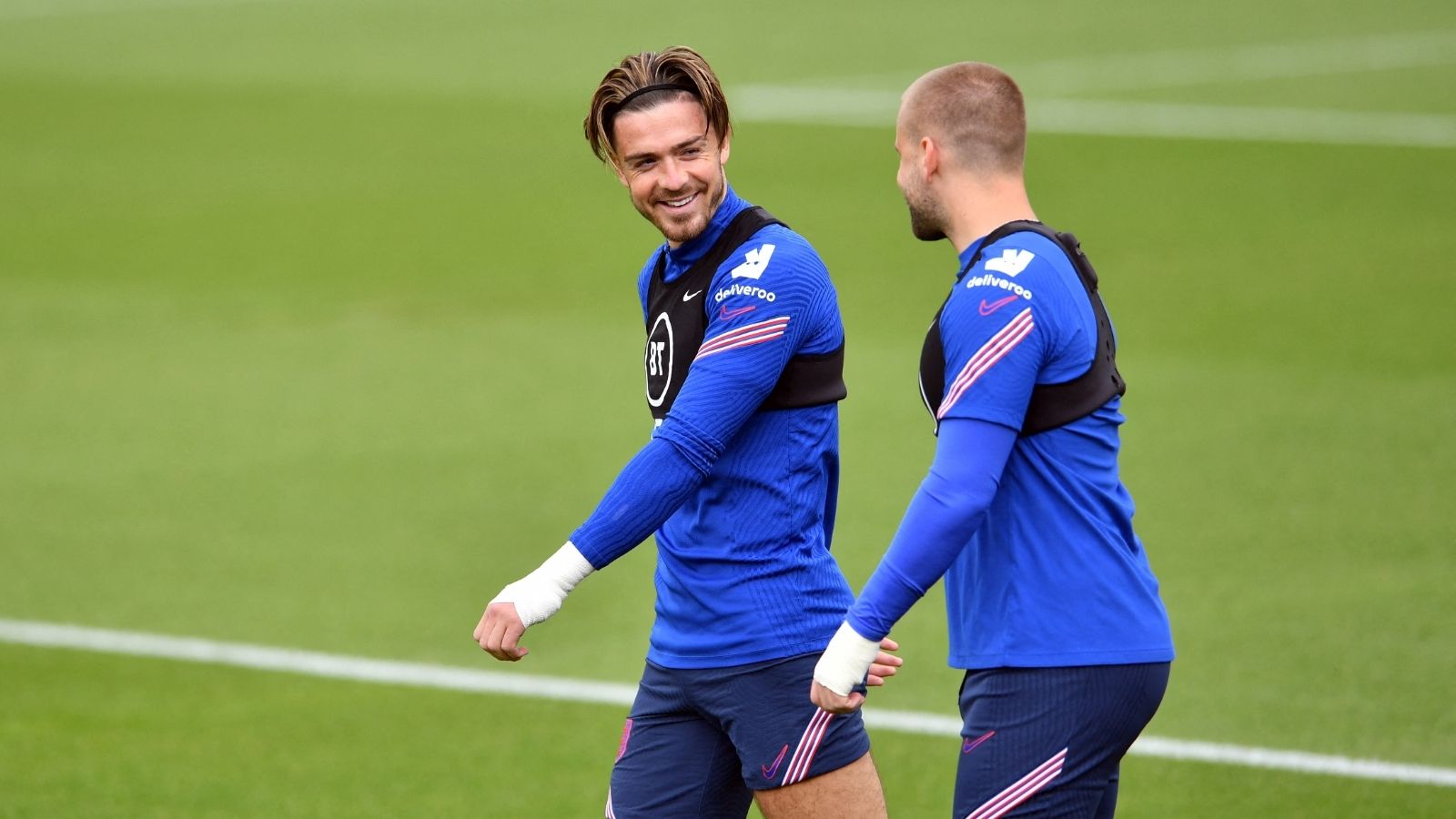 Jack Grealish, Luke Shaw