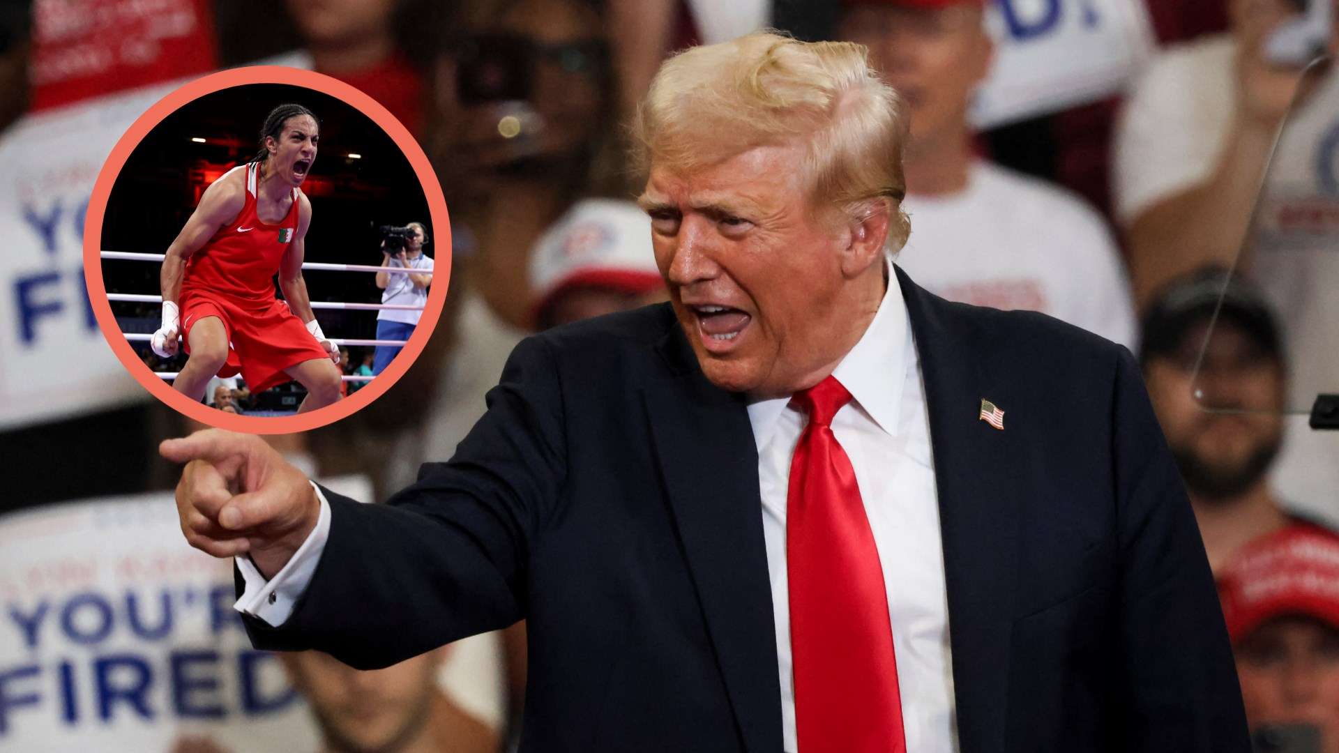 Imane Khelif Olympics 2024 Donald Trump