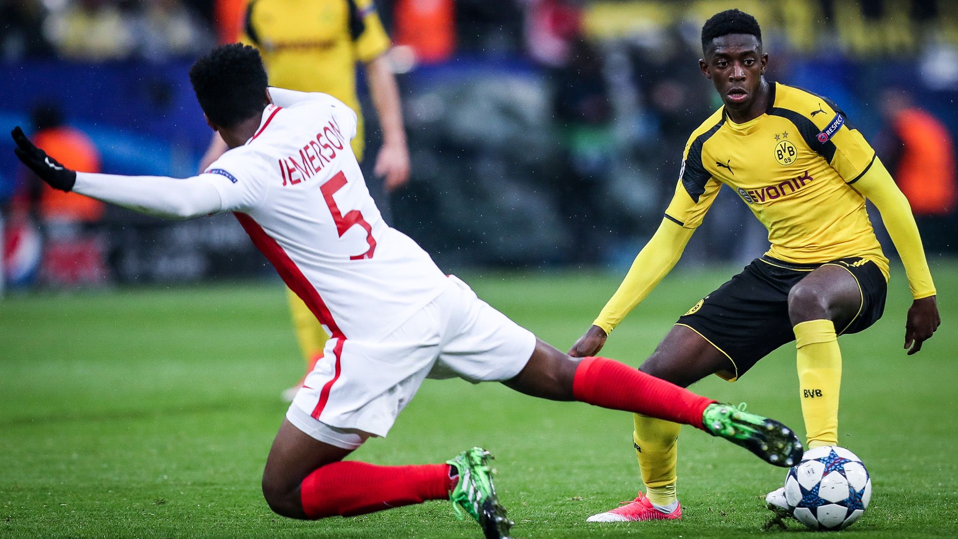 ousmane dembele borussia dortmund champions league 041217