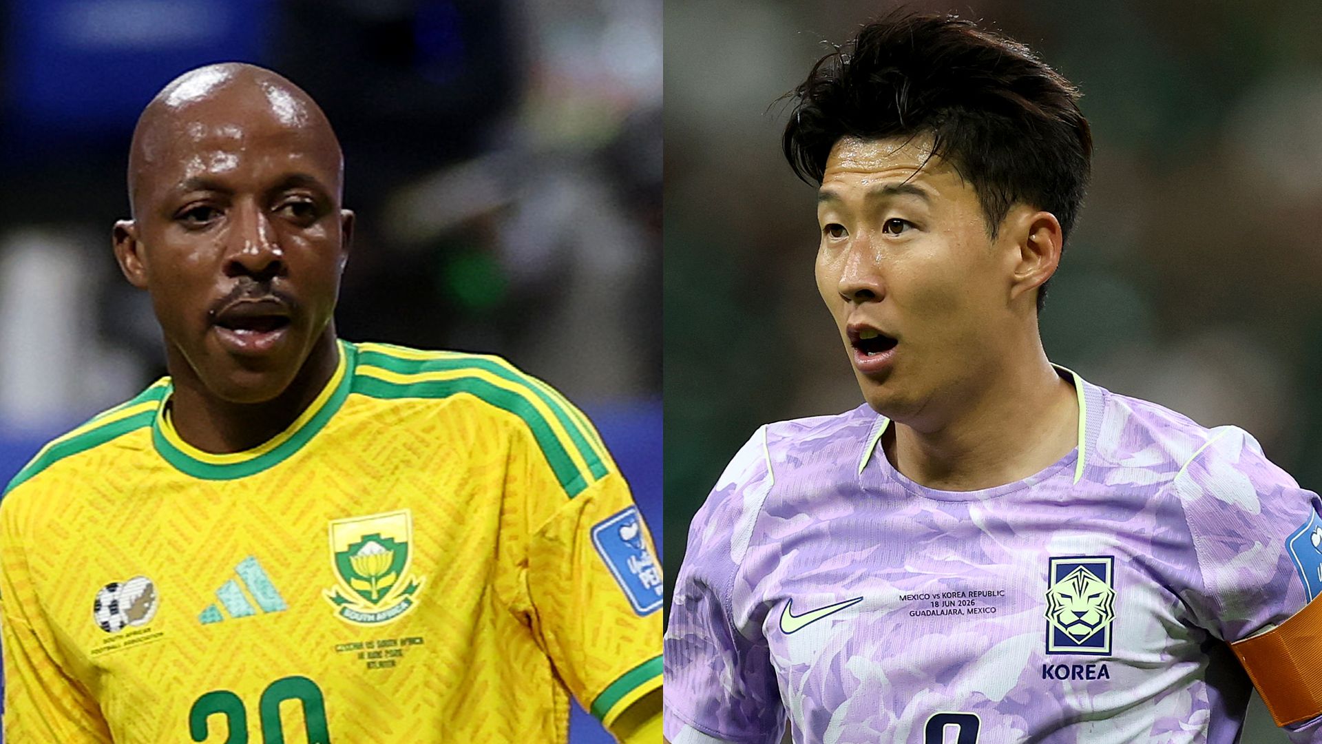 Khuliso Mudau Heung-Min Son.