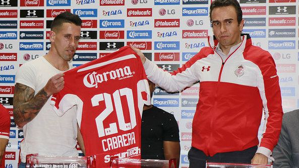 Javier Cabrera Toluca 081118