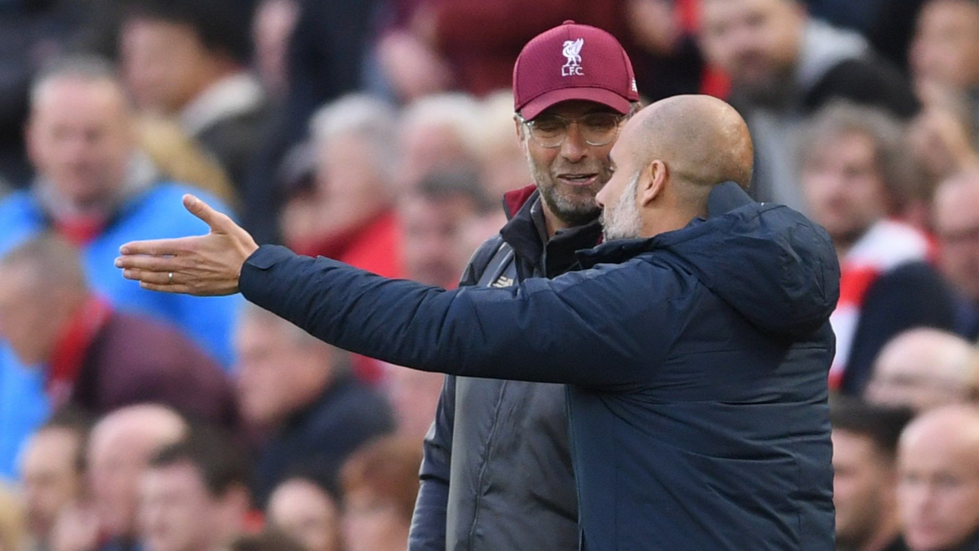 Jurgen Klopp Pep Guardiola Liverpool Manchester City 2018-19