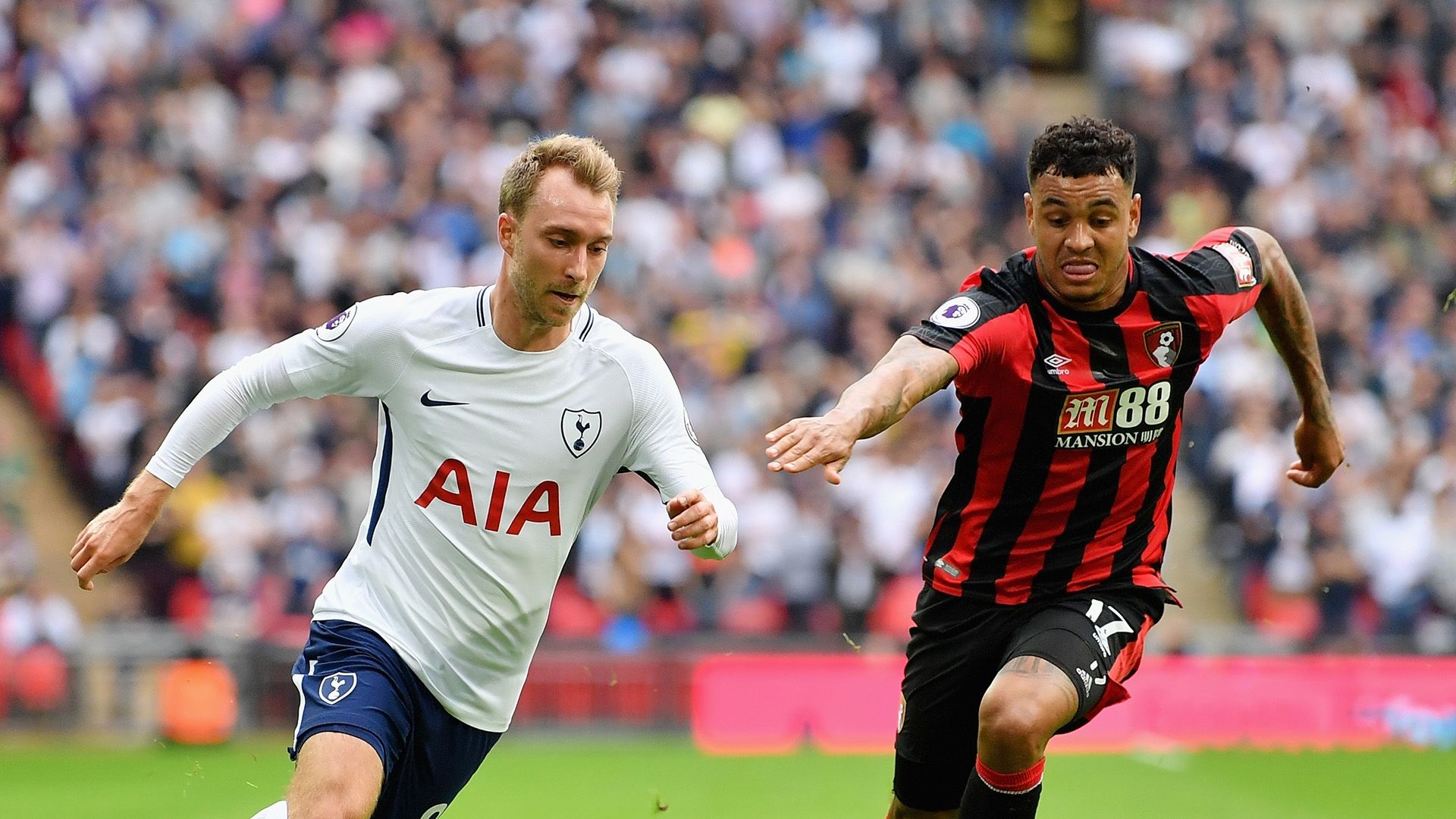Christian Eriksen Joshua King Tottenham Bournemouth