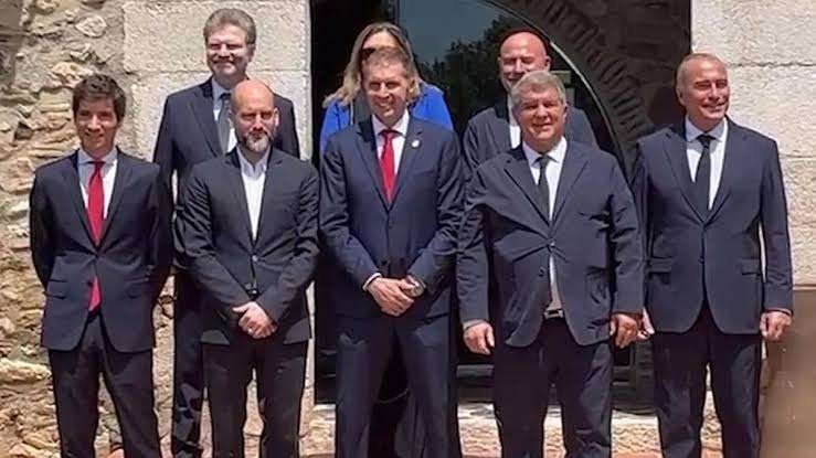 Pere Guardiola Joan Laporta