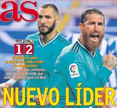 newspapers 22 June embed only AS