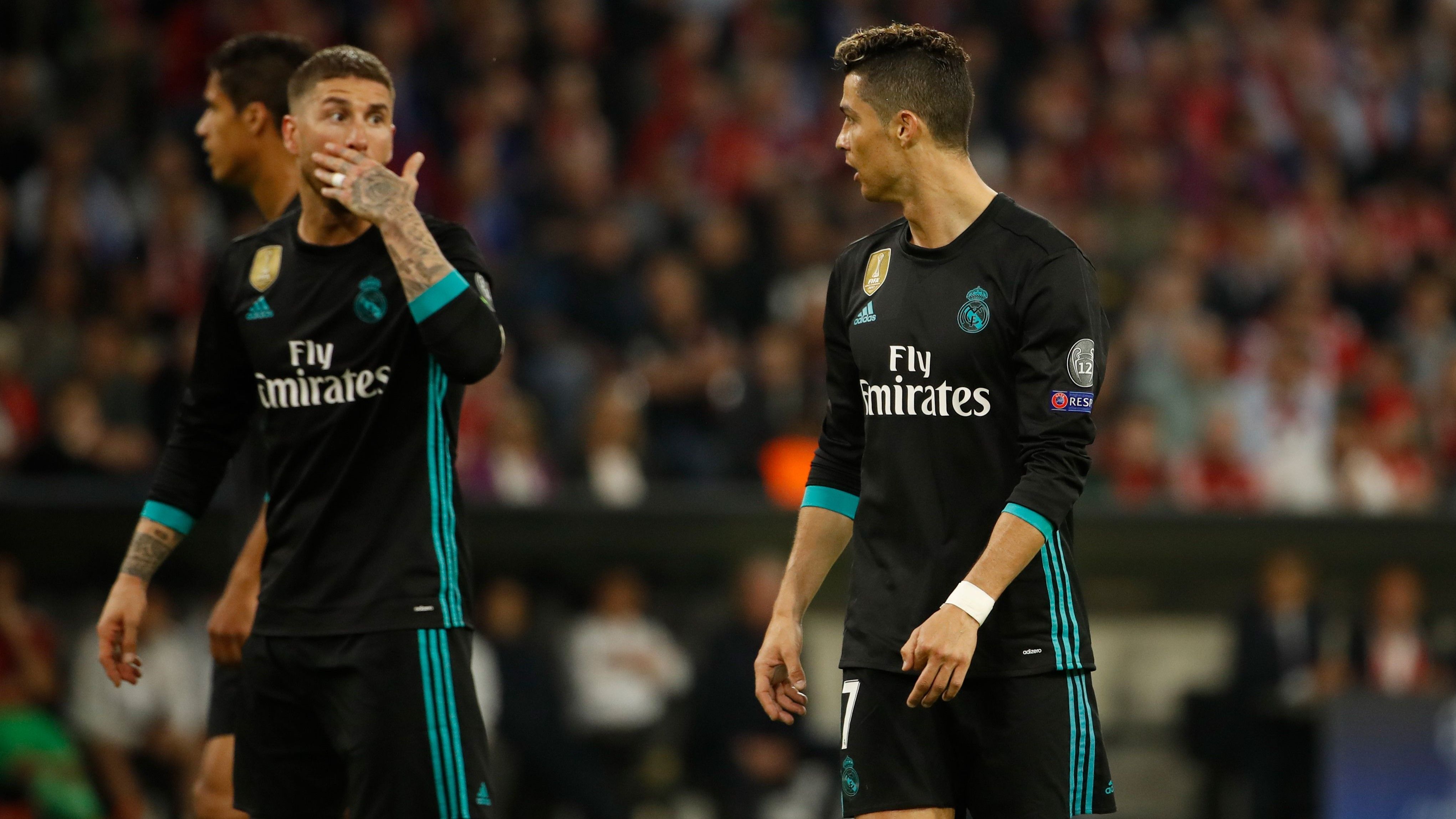 Sergio Ramos Cristiano Ronaldo Bayern Munich Real Madrid UCL 25042018