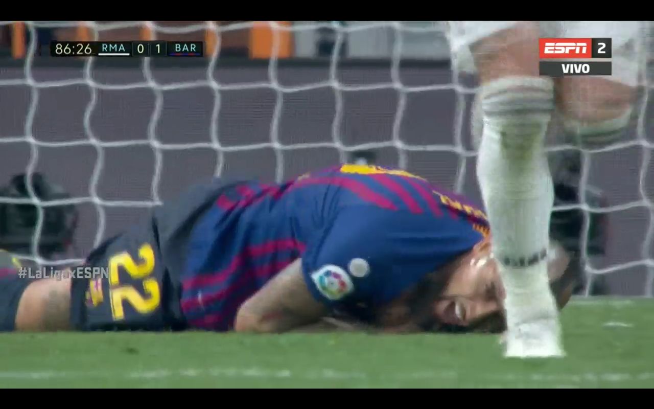 Barcelona Real Madrid Sergio Ramos Arturo Vidal 020319