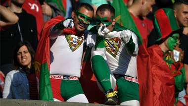 Portugal fans