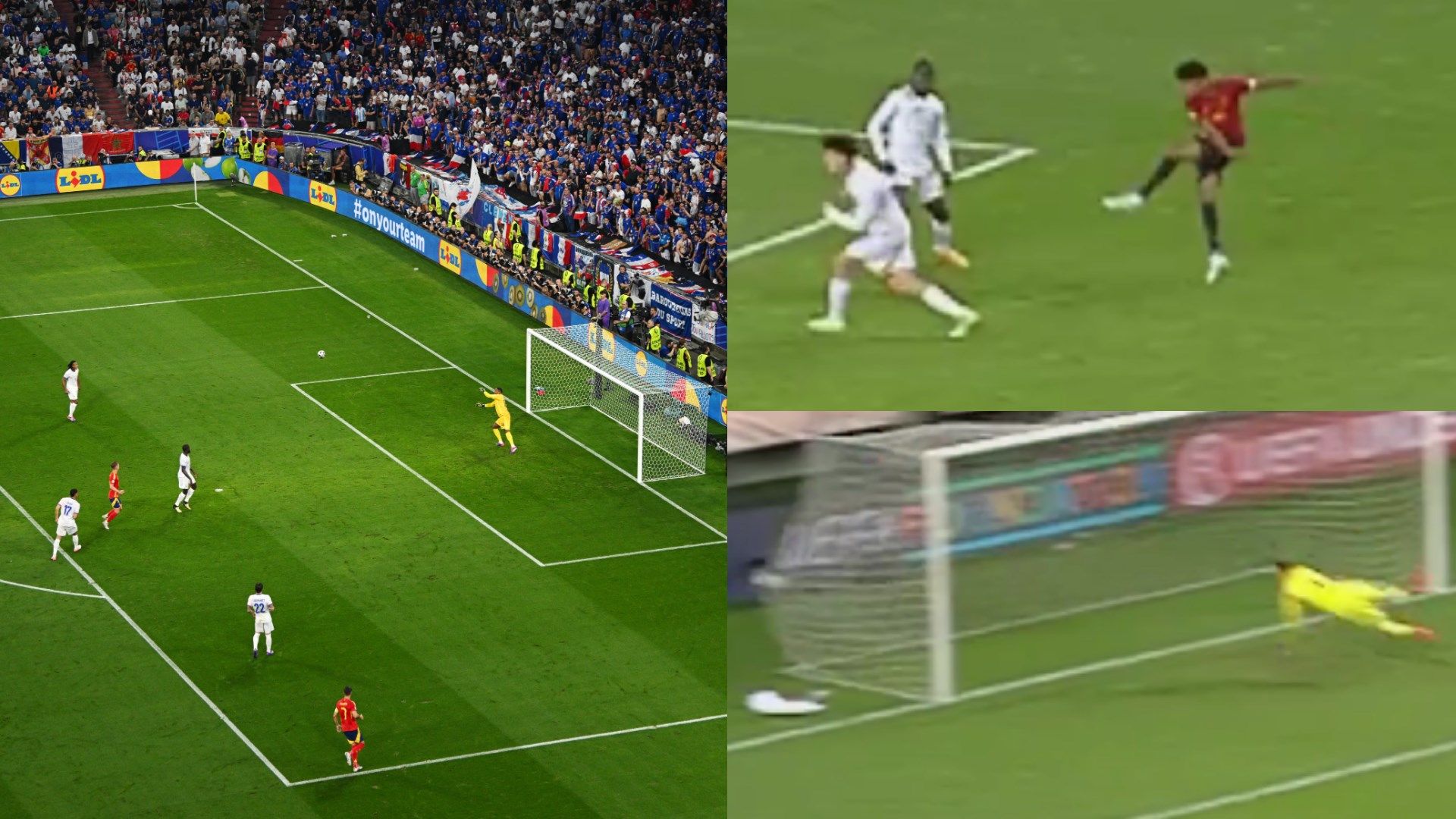 Lamine Yamal Spain France goal Euro Under 17 Euro 2024