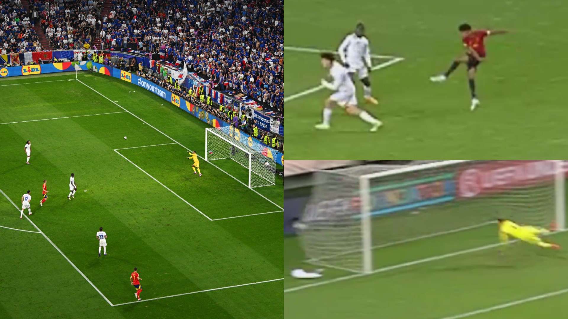 Lamine Yamal Spain France goal Euro Under 17 Euro 2024