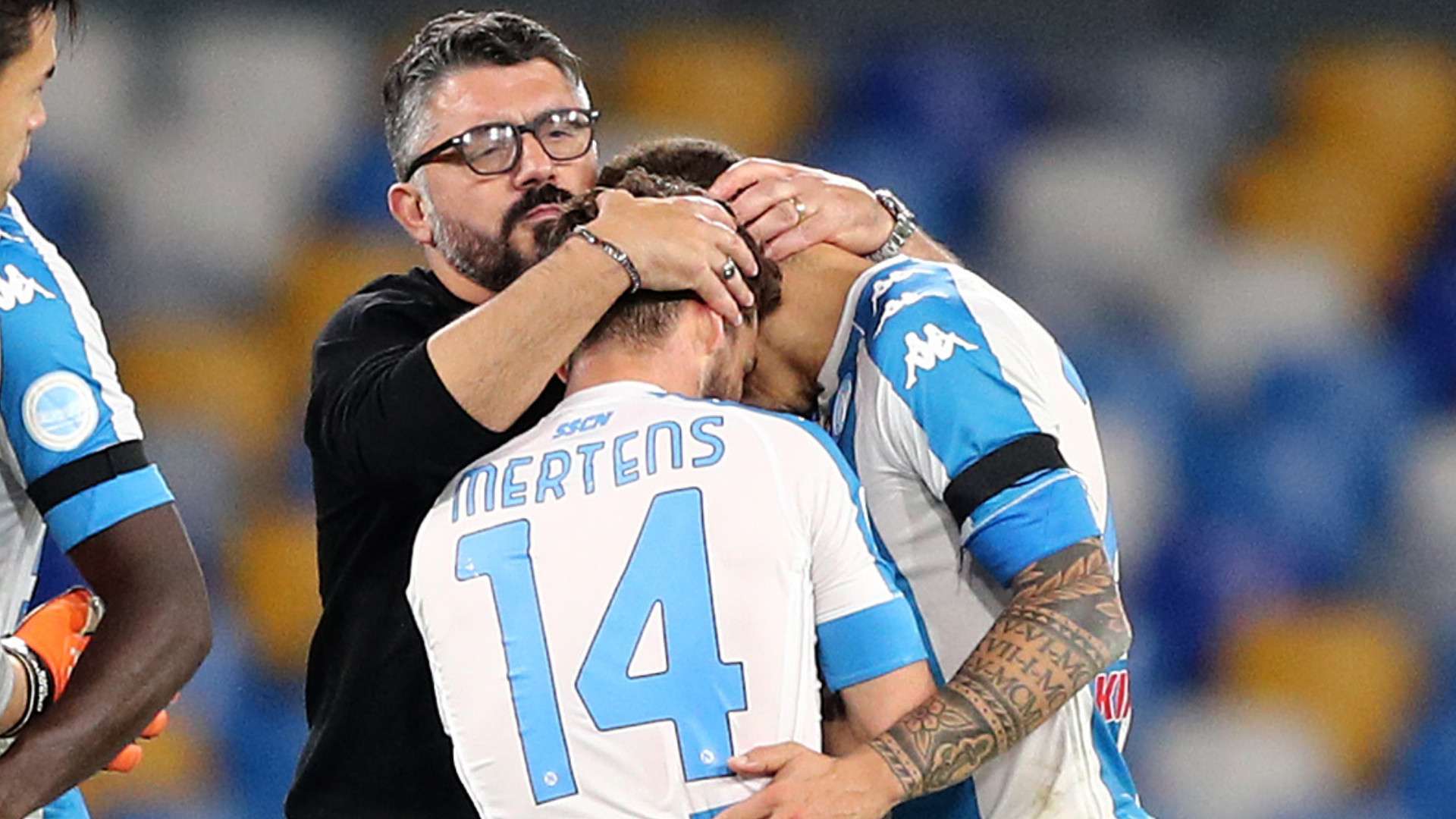Gennaro Gattuso Dries Mertens Napoli