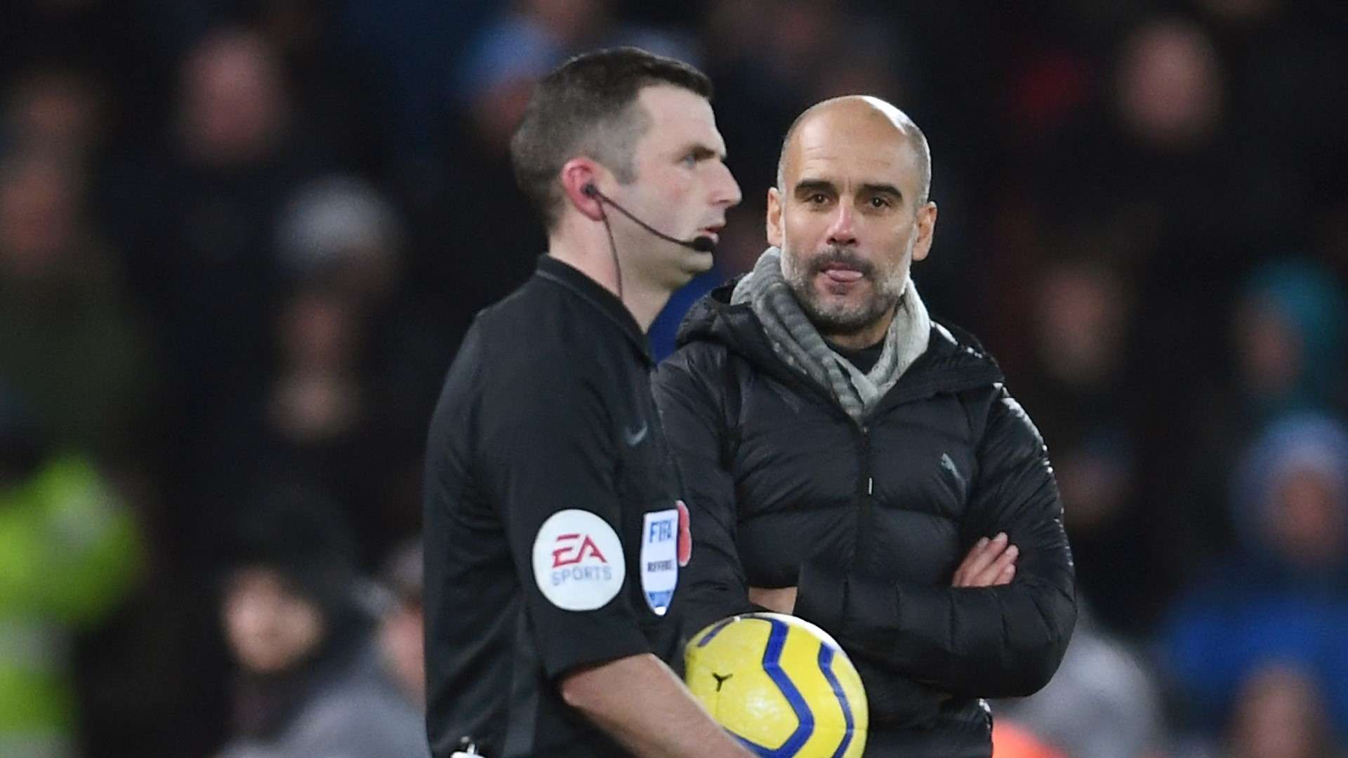 Guardiola referee