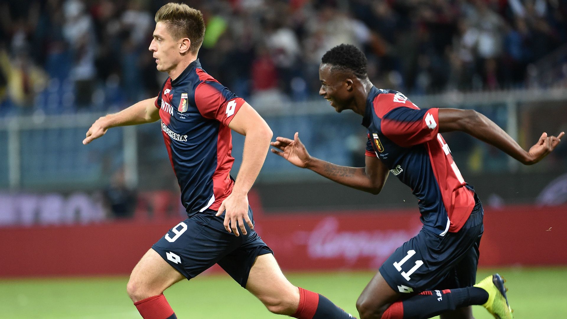 Piatek Kouame Genoa Chievo