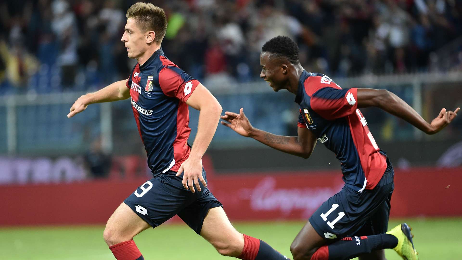 Piatek Kouame Genoa Chievo