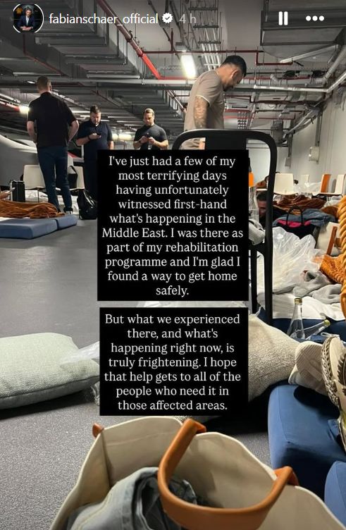 Fabian Schar instagram post