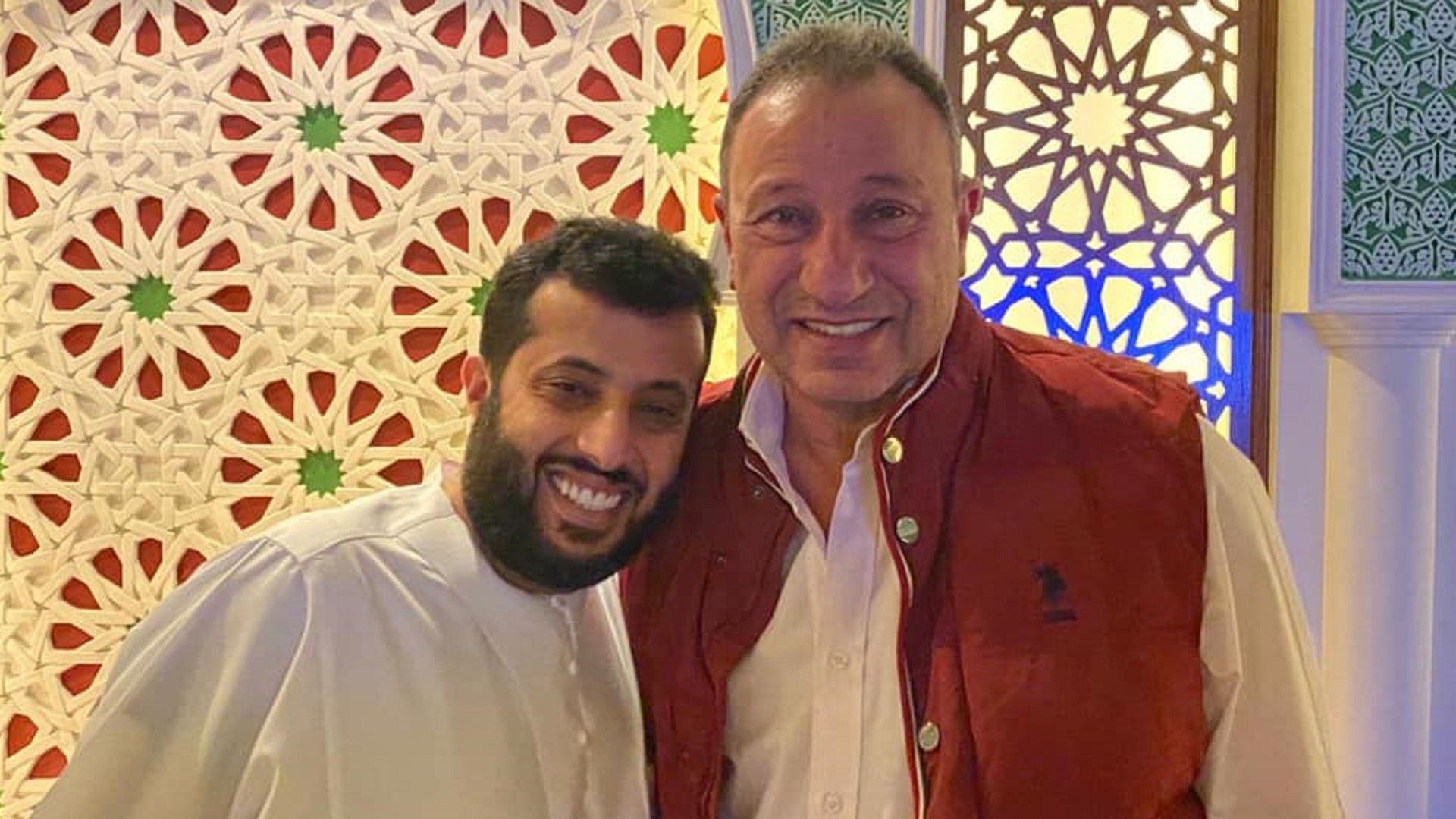 تركي آل الشيخ و محمود الخطيب