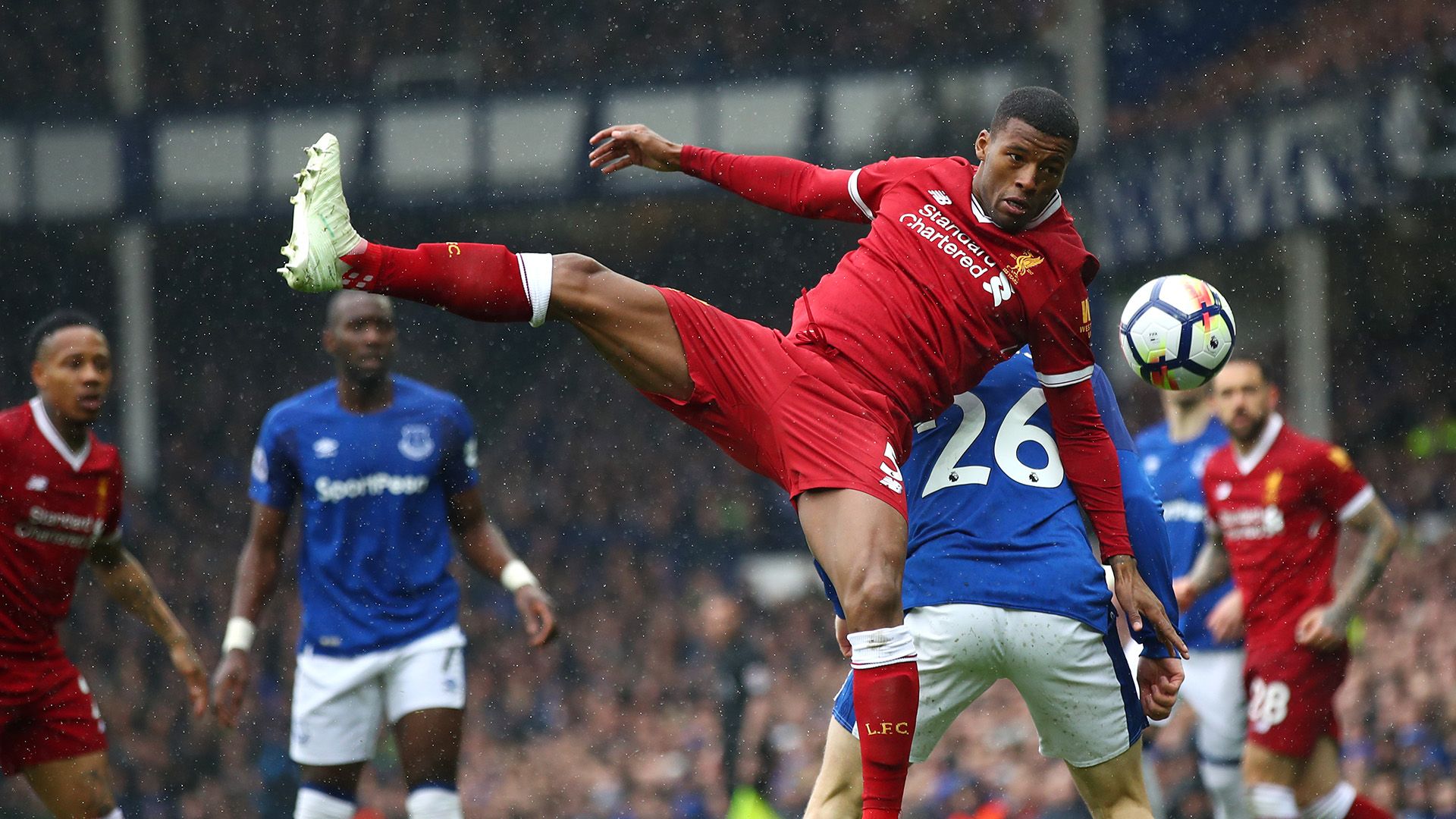 Georginio Wijnaldum Everton Liverpool Premier League