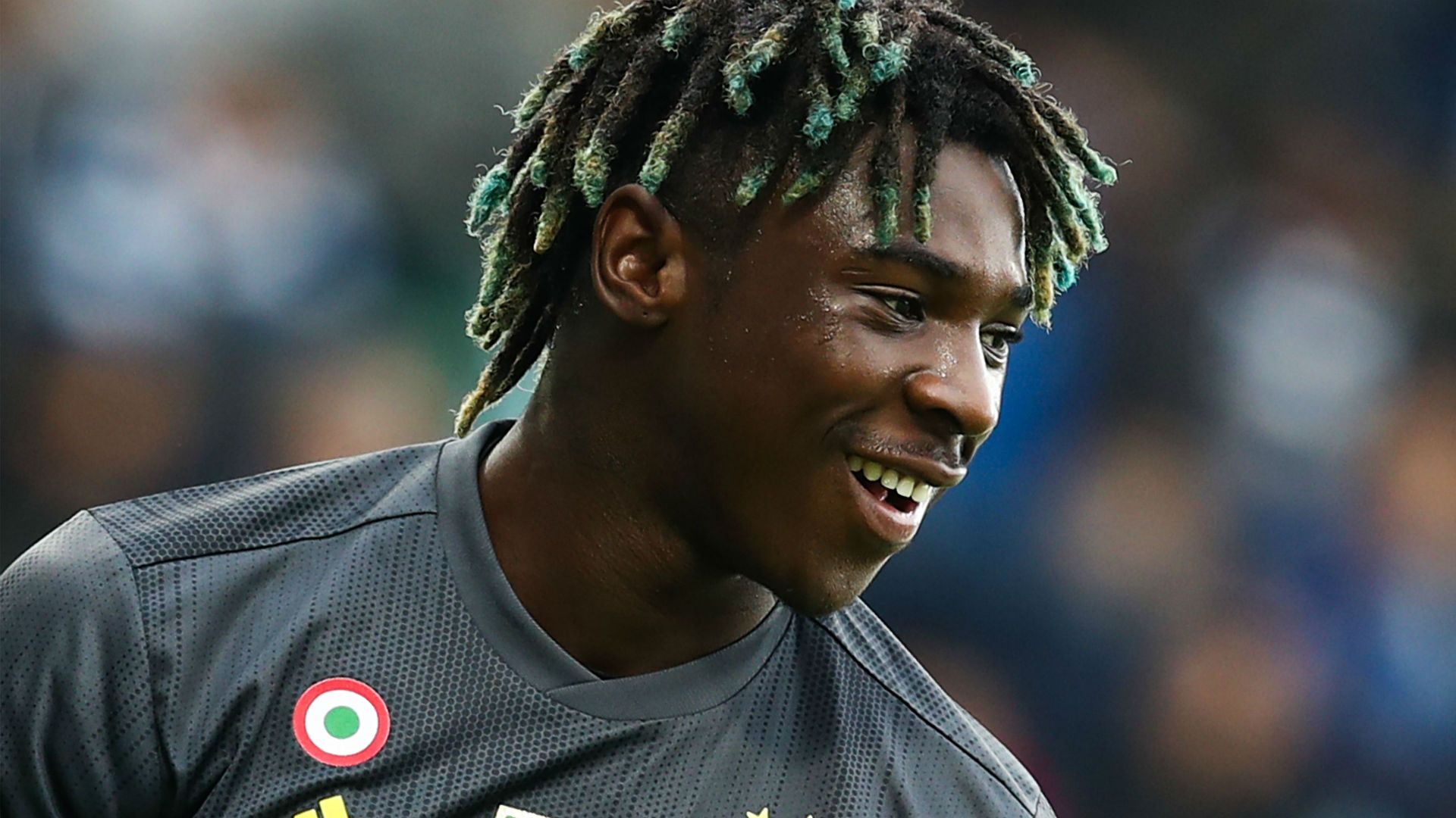 Kean celebrating SPAL Juventus Serie A