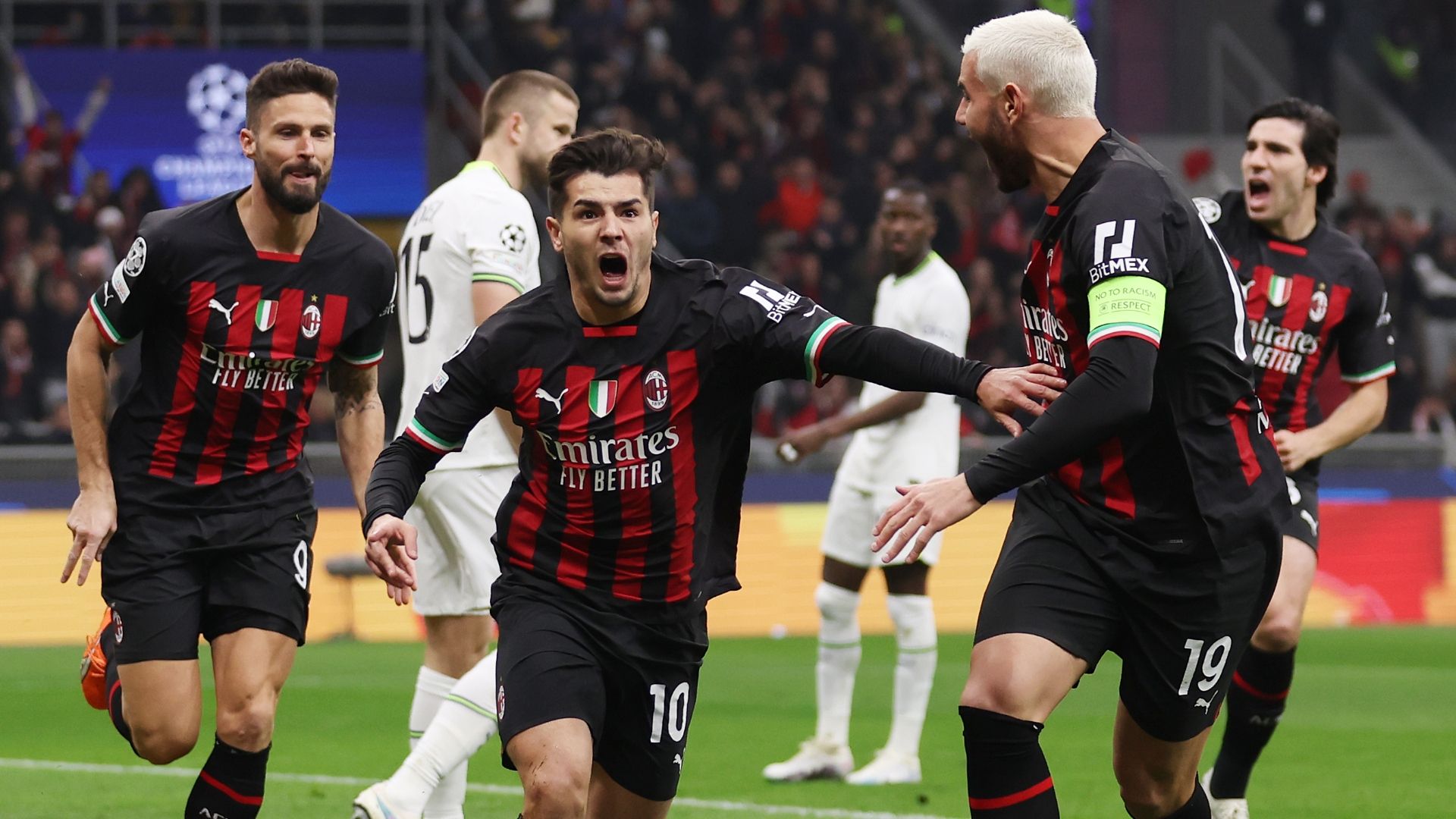 Brahim Diaz Milan Tottenham