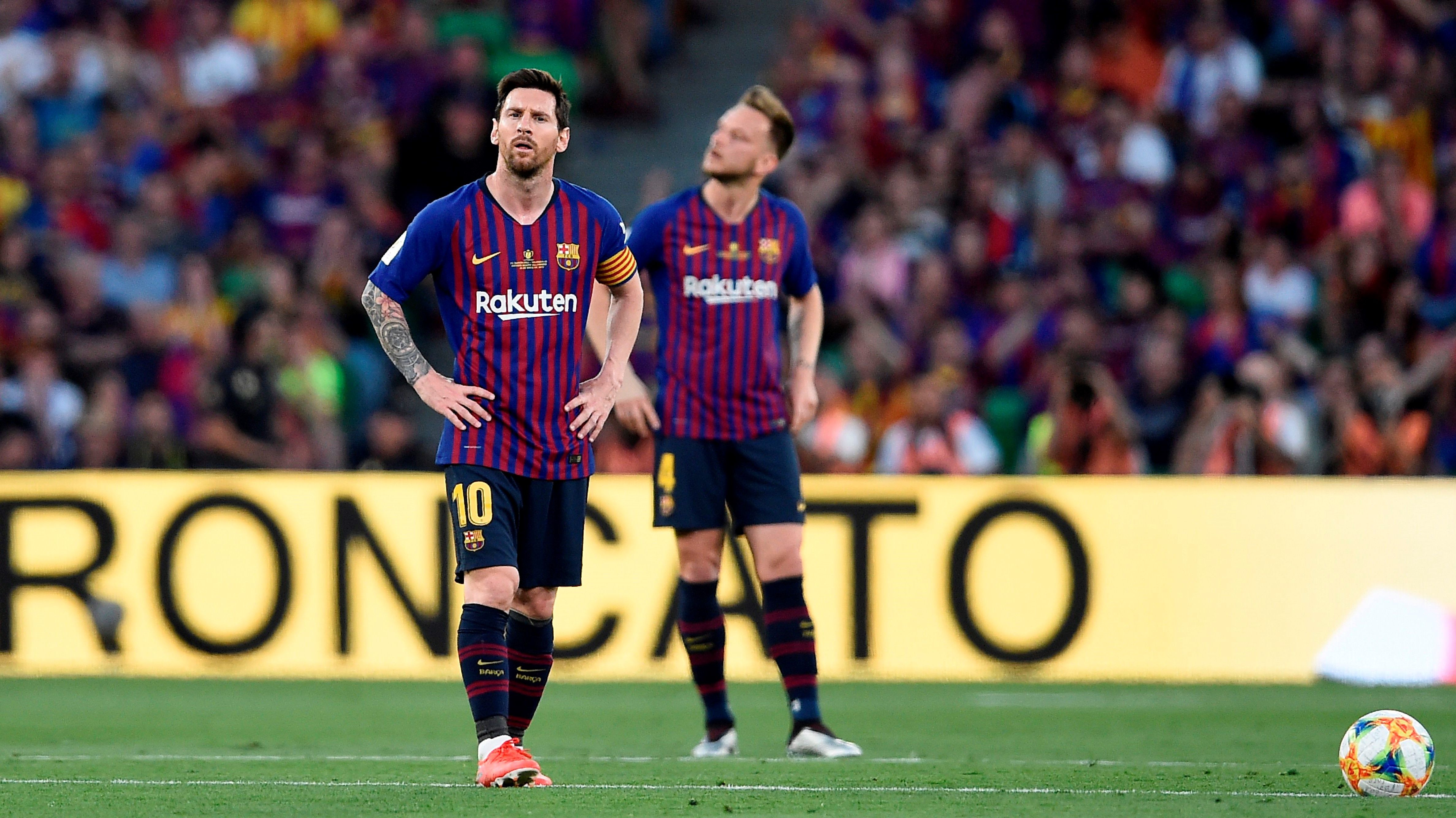 Lionel Messi Ivan Rakitic Barcelona Valencia Copa del Rey 25052019