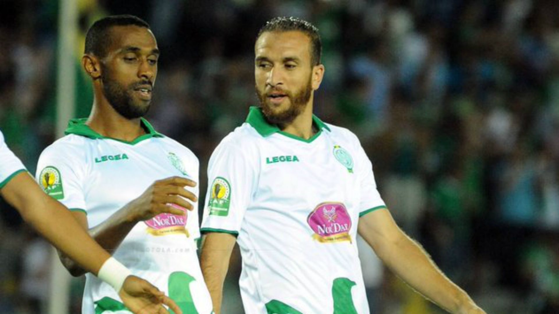 زكريا حدراف محسن ياجور الرجاء المغربي ضمك السعودي