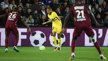 Kylian Mbappe Metz PSG Ligue 1 08092017