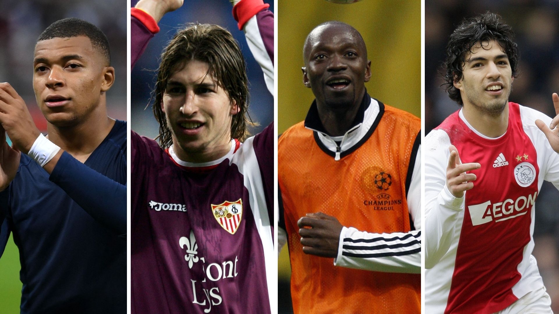 Suarez, Ramos, Mbappe, Makelele