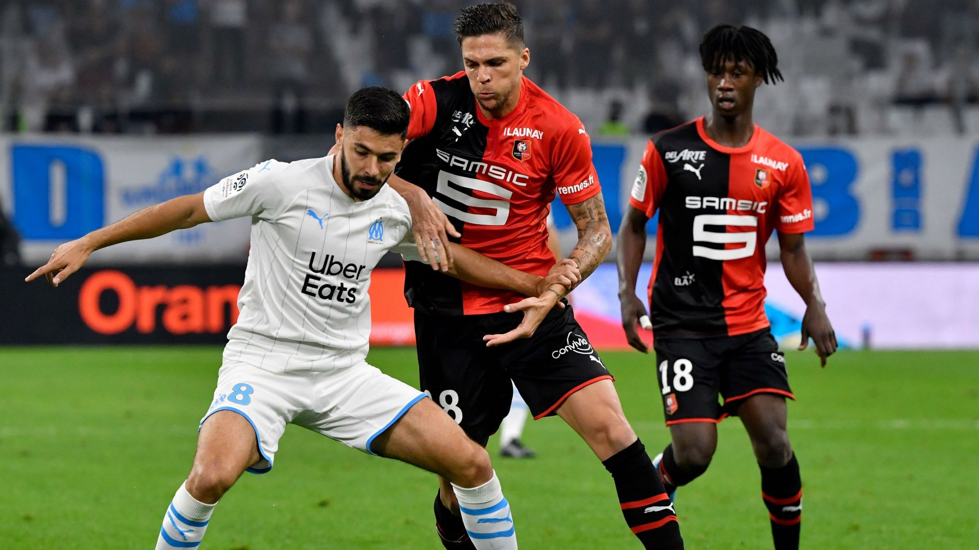 Morgan Sanson Marseille Rennes Ligue 1 29092019