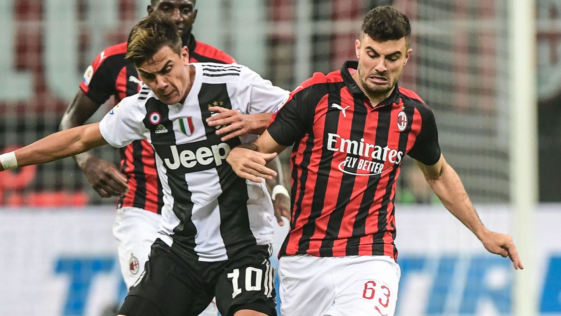 Dybala Cutrone Milan Juventus