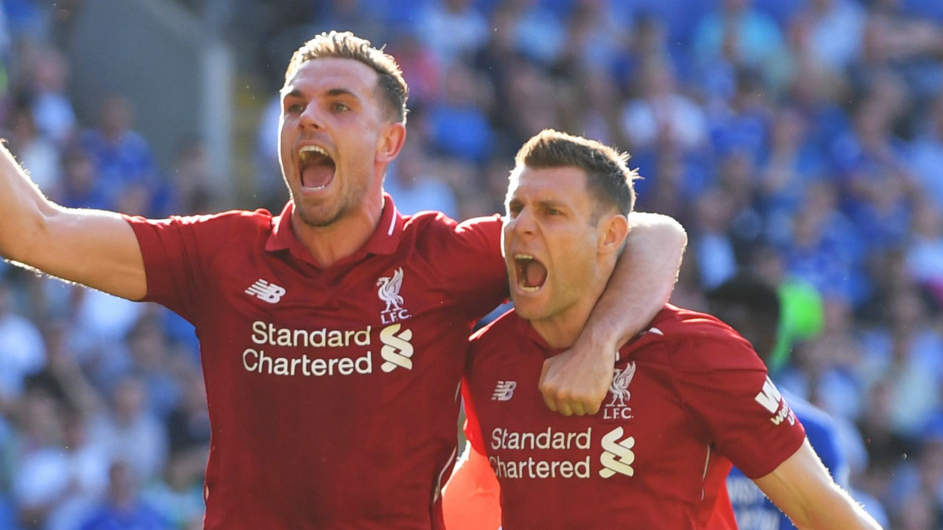 Jordan Henderson James Milner Liverpool 2018-19