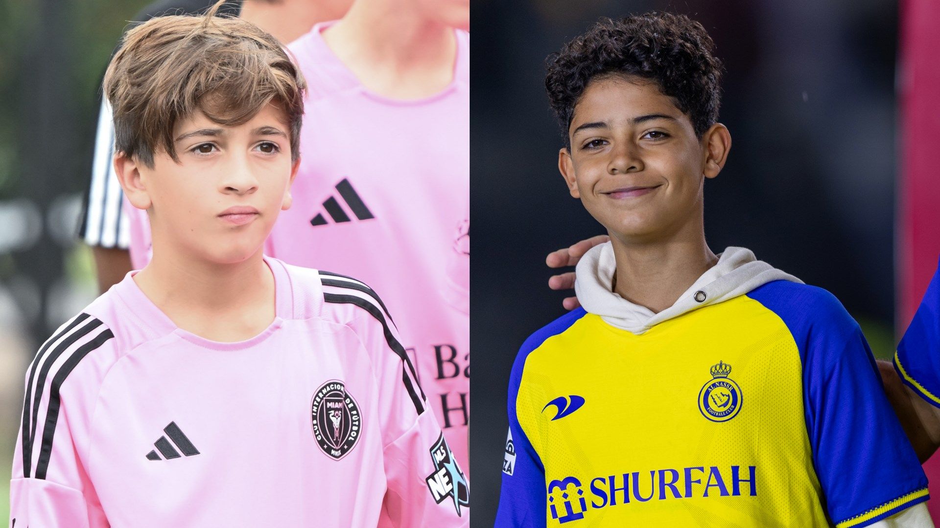 Thiago messi - Cristiano Ronaldo Jr