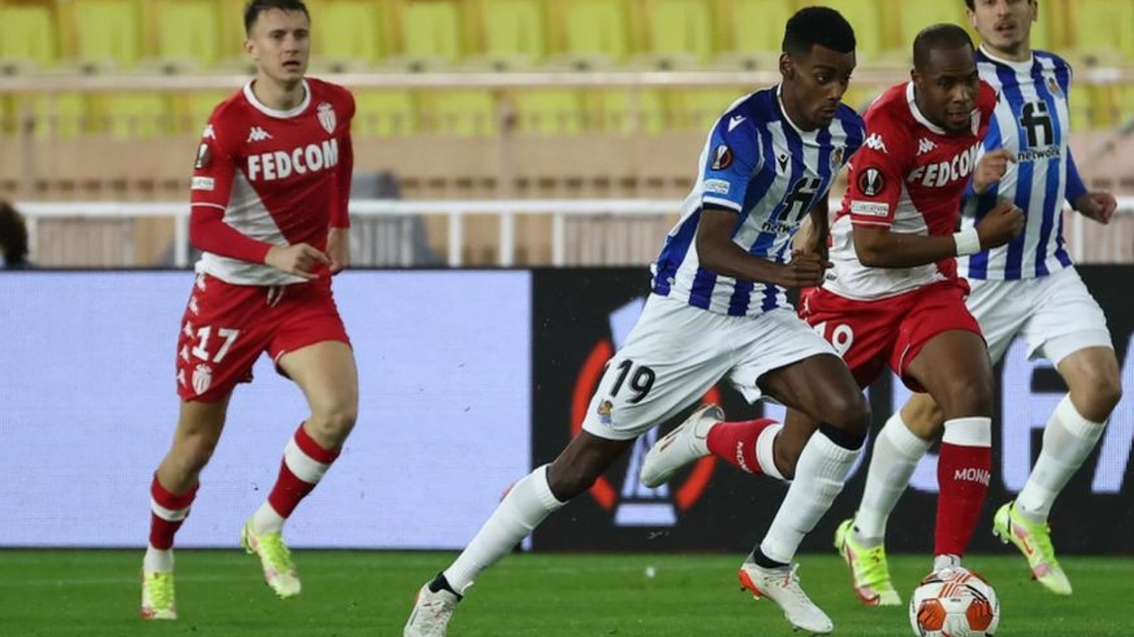 Isak, Mónaco vs. Real Sociedad