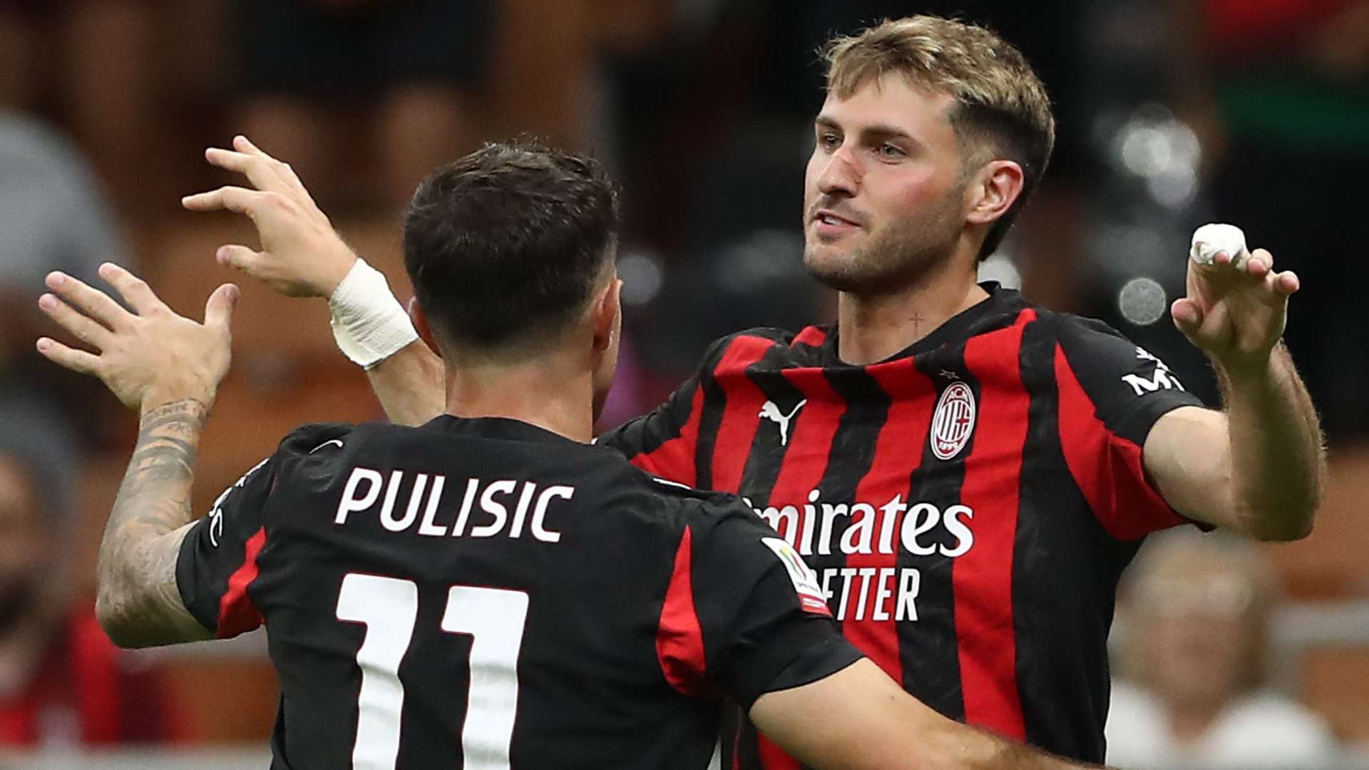 Santiago Gimenez Christian Pulisic AC Milan 2025-26